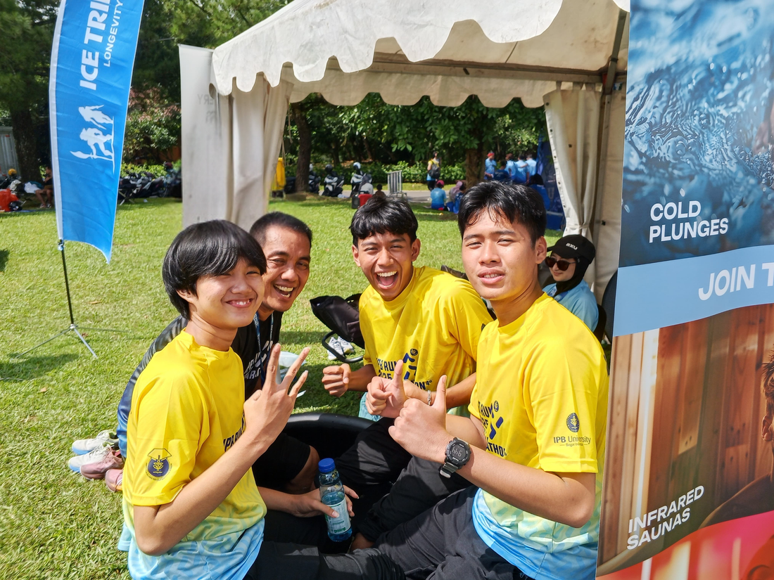 Ice Tribe Supports Runners at IPB Run 2025